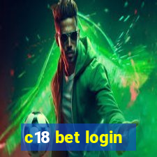 c18 bet login